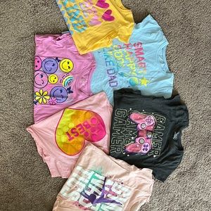 Set of 6 tees